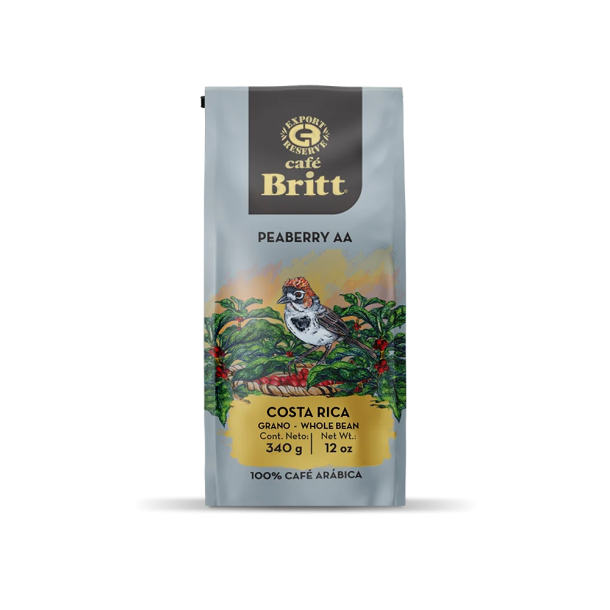 COSTA RICAN PEABERRY AA pupiņu kafija 300g